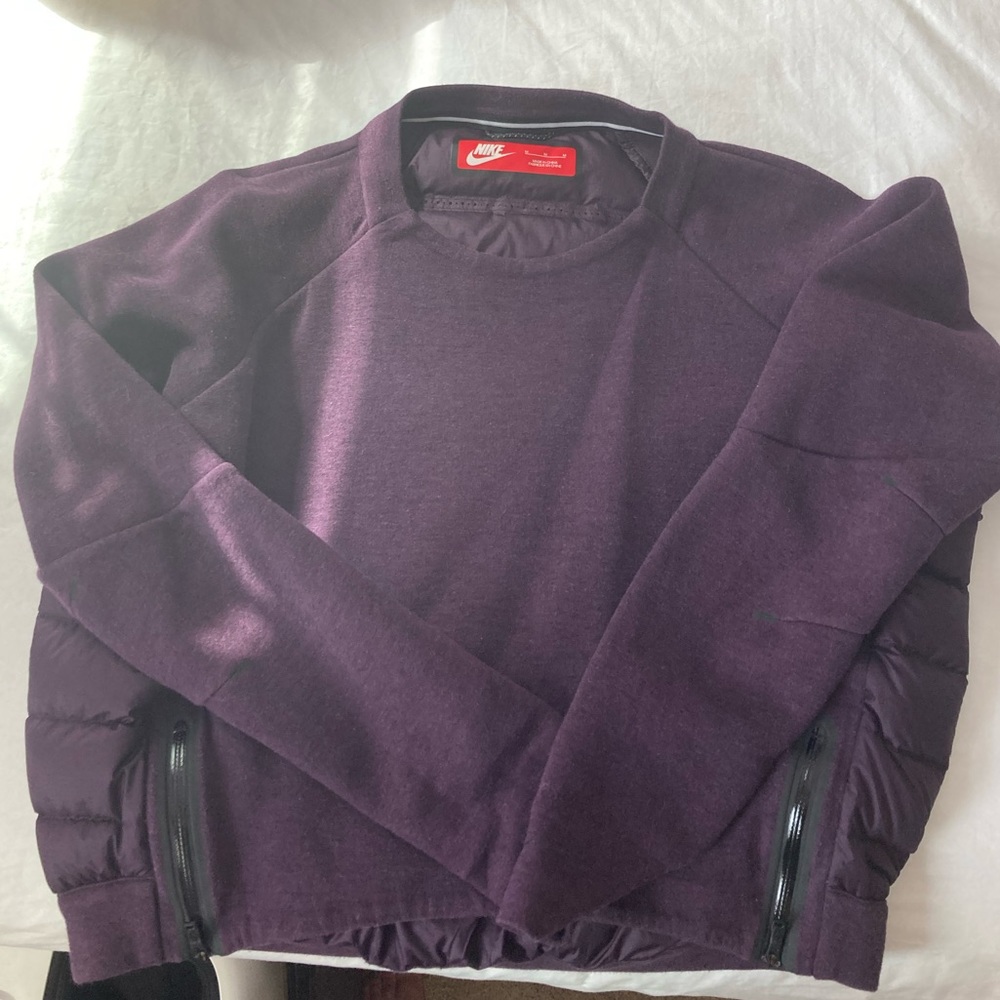 Nike purple athletic jacket. Size M.